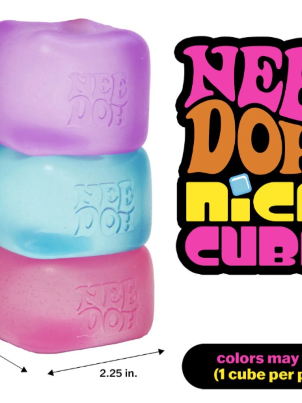 Needoh Nice Cube Squishy - Picture 4 of 6